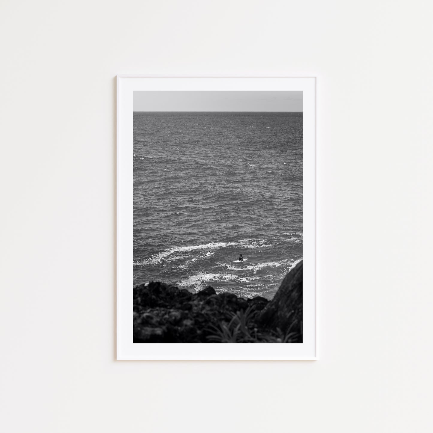 Monochrome Surfer